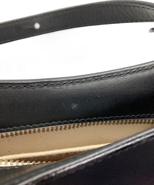 SOMES（ソメス）SOMES (ソメス) レザーワンショルダーバッグ　SOMES　ブラック ブラックの古着・服飾アイテム