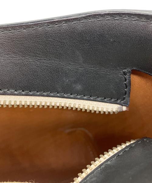 SOMES（ソメス）SOMES (ソメス) レザーワンショルダーバッグ　SOMES　ブラック ブラックの古着・服飾アイテム