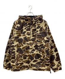 VANS（ヴァンズ）の古着「アノラックパーカー　VANS　メンズ　ベージュ　カモフラージュ柄　」｜ベージュ