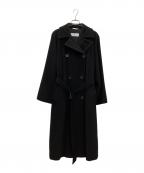 MaxMaraマックスマーラ）の古着「ウールコート」｜ブラック
