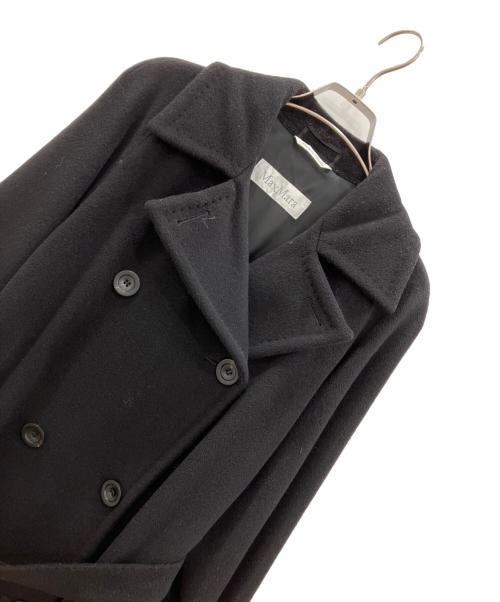 MaxMara（マックスマーラ）MaxMara (マックスマーラ) ウールコート ブラック サイズ:36の古着・服飾アイテム
