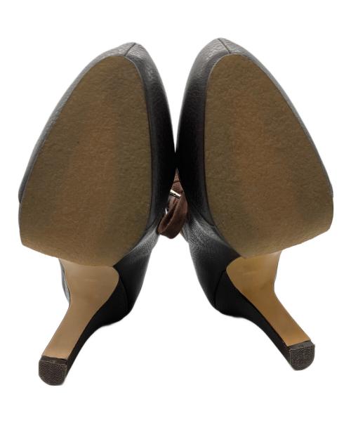 Vivienne Westwood（ヴィヴィアンウエストウッド）Vivienne Westwood (ヴィヴィアンウエストウッド) ハイヒールブーツ　Vivienne Westwood　レディース　ブラウン ブラウン サイズ:38の古着・服飾アイテム