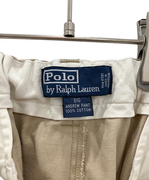 POLO RALPH LAUREN（ポロ・ラルフローレン）POLO RALPH LAUREN (ポロ・ラルフローレン) ANDREW PANT　POLO RALPH LAUREN　メンズ　ベージュ ベージュ サイズ:SIZE 42B-30の古着・服飾アイテム