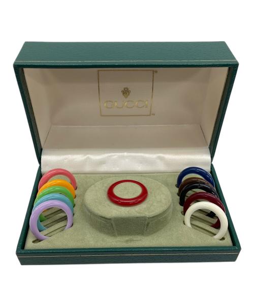 GUCCI（グッチ）GUCCI (グッチ) 腕時計　GUCCI　1100-L　チェンジベゼル　クォーツ　ケース、替えベゼル付　の古着・服飾アイテム