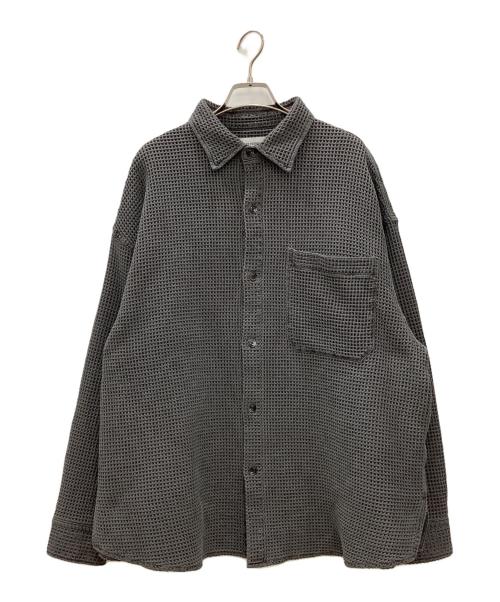 COOTIE PRODUCTIONS（クーティープロダクツ）COOTIE PRODUCTIONS (クーティープロダクツ) 長袖シャツ　COOTIE PRODUCTIONS　メンズ　グレー グレー サイズ:Sの古着・服飾アイテム