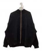 COOTIE PRODUCTIONSクーティープロダクツ）の古着「厚手ニット　BCOOTIE PRODUCTIONS EXECUTED WITH PRIDE　メンズ　ブラック」｜ブラック