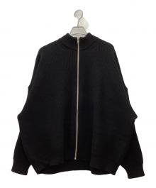 COOTIE PRODUCTIONS（クーティープロダクツ）の古着「厚手ニット　BCOOTIE PRODUCTIONS EXECUTED WITH PRIDE　メンズ　ブラック」｜ブラック