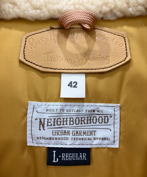 RockyMountainFeatherBed（ロッキーマウンテンフェザーベッド）RockyMountainFeatherBed (ロッキーマウンテンフェザーベッド) NEIGHBORHOOD (ネイバーフッド) ダウンベスト ブラウン サイズ:42の古着・服飾アイテム