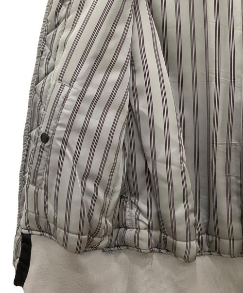 The shepherd UNDERCOVER（ザシェパード アンダーカバー）The shepherd UNDERCOVER ALPHA (アルファ) FRAGMENT (フラッグメント) MA-1ジャケット　the shepherd UNDERCOVER　ALPHA　FRAGMENT ブラック サイズ:Lの古着・服飾アイテム