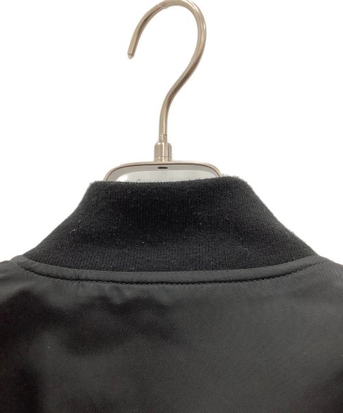 The shepherd UNDERCOVER（ザシェパード アンダーカバー）The shepherd UNDERCOVER ALPHA (アルファ) FRAGMENT (フラッグメント) MA-1ジャケット　the shepherd UNDERCOVER　ALPHA　FRAGMENT ブラック サイズ:Lの古着・服飾アイテム