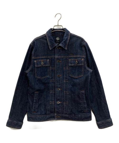 HARLEY-DAVIDSON（ハーレーダビッドソン）HARLEY-DAVIDSON (ハーレーダビッドソン) デニムジャケット インディゴ サイズ:Mの古着・服飾アイテム