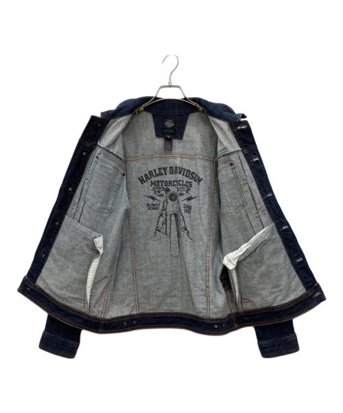HARLEY-DAVIDSON（ハーレーダビッドソン）HARLEY-DAVIDSON (ハーレーダビッドソン) デニムジャケット インディゴ サイズ:Mの古着・服飾アイテム