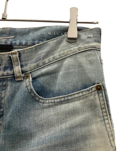 Saint Laurent Paris（サンローランパリ）Saint Laurent Paris (サンローランパリ) クラッシュデストロイデニムパンツ　Saint Laurent Paris　メンズ　インディゴ インディゴ サイズ:73.5㎝（W29）の古着・服飾アイテム