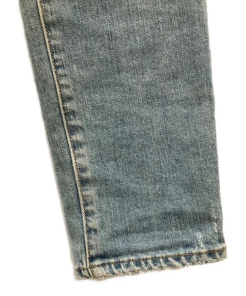 Saint Laurent Paris（サンローランパリ）Saint Laurent Paris (サンローランパリ) クラッシュデストロイデニムパンツ　Saint Laurent Paris　メンズ　インディゴ インディゴ サイズ:73.5㎝（W29）の古着・服飾アイテム