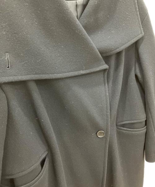 CLANE（クラネ）CLANE (クラネ) アップネックオーバーコート ブラック サイズ:2の古着・服飾アイテム