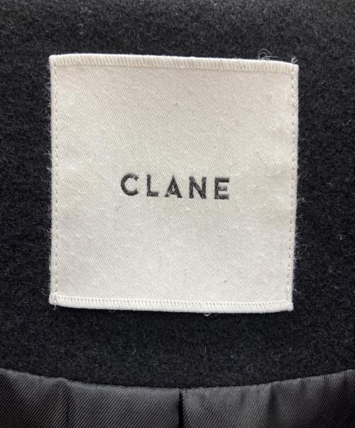 CLANE（クラネ）CLANE (クラネ) アップネックオーバーコート ブラック サイズ:2の古着・服飾アイテム
