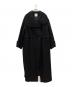 CLANE（クラネ）の古着「アップネックオーバーコート」｜ブラック