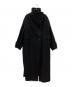 中古・古着 CLANE (クラネ) アップネックオーバーコート ブラック サイズ:2：17000円