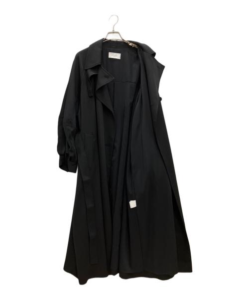 ETRE TOKYO（エトレトウキョウ）ETRE TOKYO (エトレトウキョウ) ウールチノコンシャススリーブトレンチコート ブラック サイズ:Sの古着・服飾アイテム