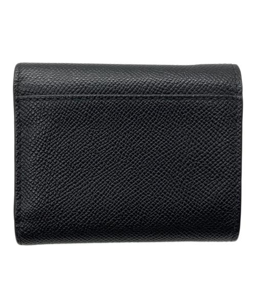 Maison Margiela（メゾンマルジェラ）Maison Margiela (メゾンマルジェラ) コンパクトトライフォールド　Maison Margiela　ブラック ブラックの古着・服飾アイテム