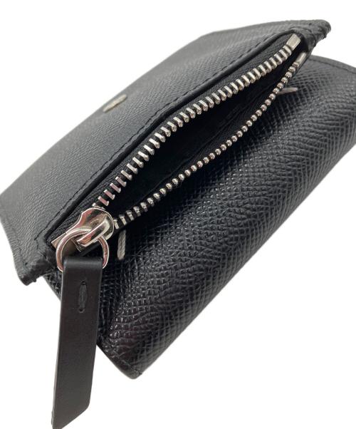 Maison Margiela（メゾンマルジェラ）Maison Margiela (メゾンマルジェラ) コンパクトトライフォールド　Maison Margiela　ブラック ブラックの古着・服飾アイテム