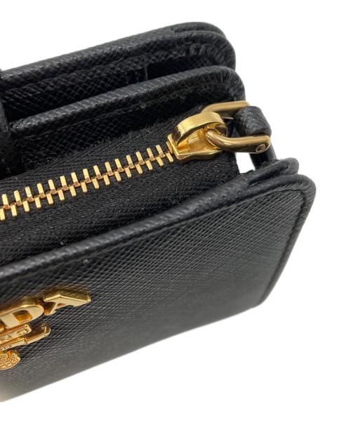 PRADA（プラダ）PRADA (プラダ) 2つ折り財布　PRADA　サフィアーノ　金具小キズ有の古着・服飾アイテム