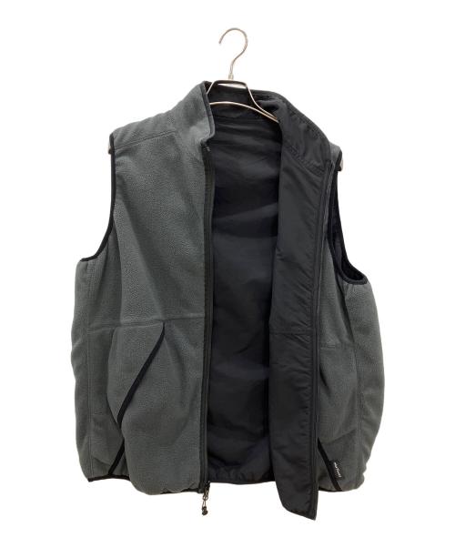 WILD THINGS（ワイルドシングス）WILD THINGS (ワイルドシングス) SUPPLEX REVERSIBLE VEST　WILD THINGS　メンズ　ブラック ブラック サイズ:Lの古着・服飾アイテム