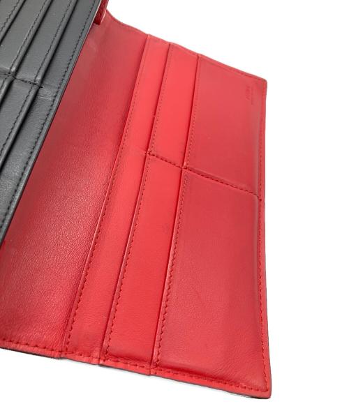 FENDI（フェンディ）FENDI (フェンディ) 長財布　FENDI　モンスターバグズアイ　ブラック ブラックの古着・服飾アイテム
