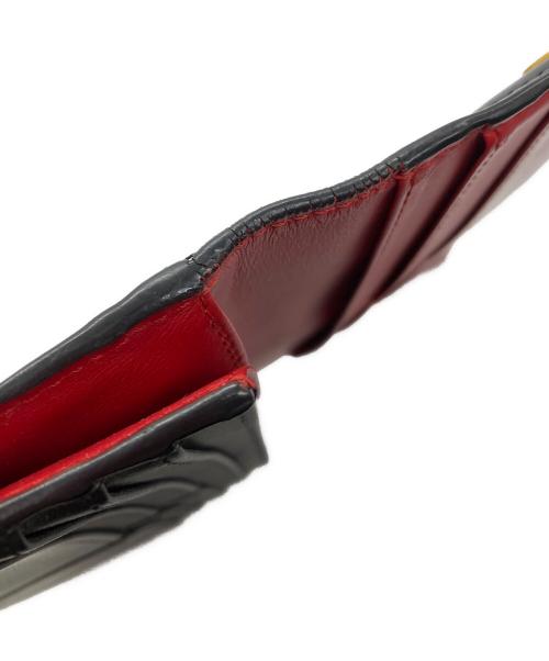 FENDI（フェンディ）FENDI (フェンディ) 長財布　FENDI　モンスターバグズアイ　ブラック ブラックの古着・服飾アイテム