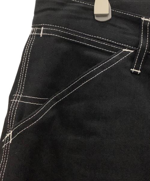 COOTIE PRODUCTIONS（クーティープロダクツ）COOTIE PRODUCTIONS (クーティープロダクツ) リジットワイドペインターパンツ　COOTIE PRODUCTIONS　メンズ　ブラック ブラック サイズ:Lの古着・服飾アイテム