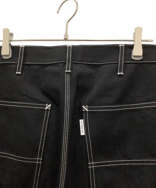 COOTIE PRODUCTIONS（クーティープロダクツ）COOTIE PRODUCTIONS (クーティープロダクツ) リジットワイドペインターパンツ　COOTIE PRODUCTIONS　メンズ　ブラック ブラック サイズ:Lの古着・服飾アイテム