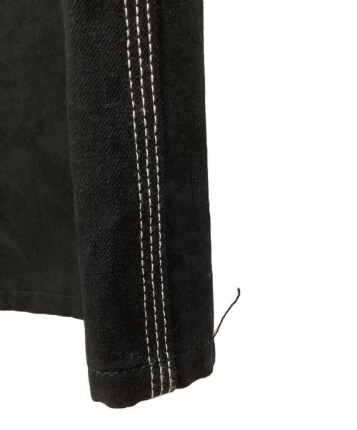 COOTIE PRODUCTIONS（クーティープロダクツ）COOTIE PRODUCTIONS (クーティープロダクツ) リジットワイドペインターパンツ　COOTIE PRODUCTIONS　メンズ　ブラック ブラック サイズ:Lの古着・服飾アイテム