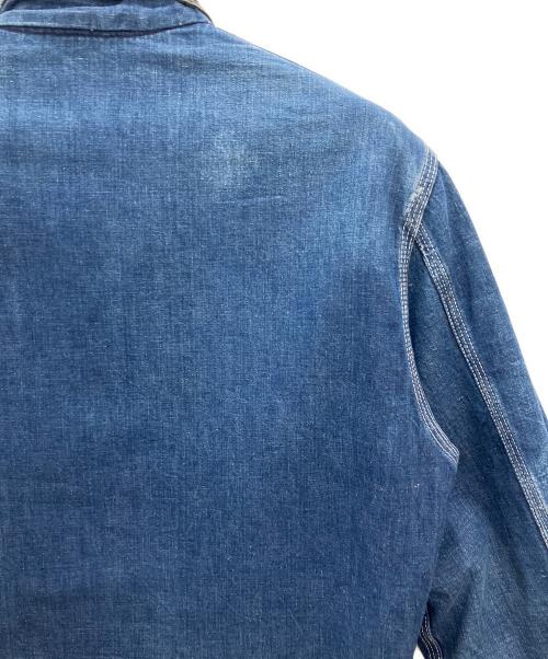 Sears（シアーズ）Sears (シアーズ) デニムカバーオール　Sears　メンズ　インディゴ　インディゴ　古着 インディゴ サイズ:Mの古着・服飾アイテム