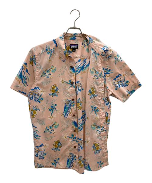 Patagonia（パタゴニア）Patagonia (パタゴニア) 半袖シャツ　ゴー・トゥ・シャツ ピンク サイズ:Sの古着・服飾アイテム