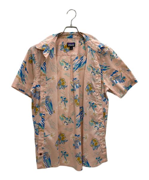 Patagonia（パタゴニア）Patagonia (パタゴニア) 半袖シャツ　ゴー・トゥ・シャツ ピンク サイズ:Sの古着・服飾アイテム
