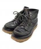 RED WINGレッドウィング）の古着「アイリッシュセッターRED WING　ヨゴレ・シワ・ソール減り有」｜ブラック