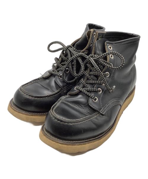 RED WING（レッドウィング）RED WING (レッドウィング) アイリッシュセッターRED WING　ヨゴレ・シワ・ソール減り有 ブラック サイズ:SIZE 25.5cmの古着・服飾アイテム