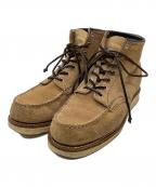 RED WINGレッドウィング）の古着「アイリッシュセッターRED WING　シワ・ソール減り」｜ベージュ