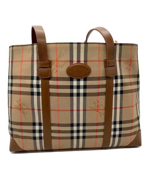 Burberry's（バーバリーズ）Burberry's (バーバリーズ) トートバッグ　Burberry's　本体のみ　レディース　ベージュ　ノバチェック ベージュの古着・服飾アイテム