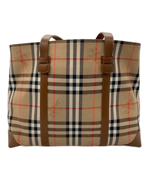 Burberry's（バーバリーズ）Burberry's (バーバリーズ) トートバッグ　Burberry's　本体のみ　レディース　ベージュ　ノバチェック ベージュの古着・服飾アイテム