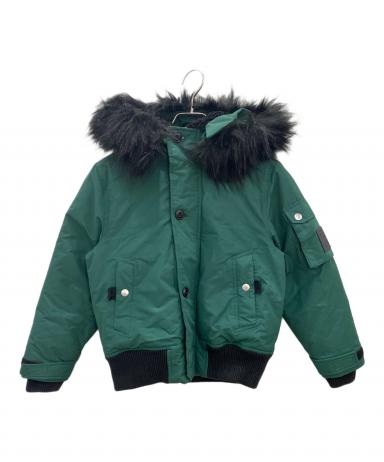 DIESEL キッズジャケット サイズ14 オリーブグリーン　カーキ色 中古・古着通販】DIESEL (ディーゼル) 中綿ジャケット DIESEL キッズ