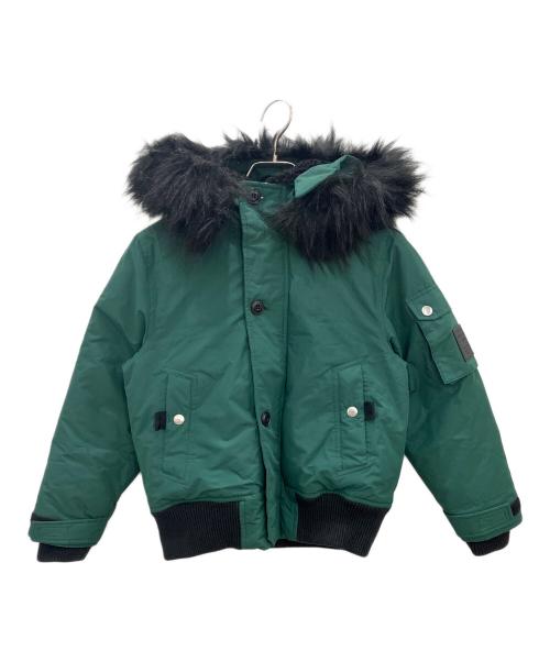 DIESEL（ディーゼル）DIESEL (ディーゼル) 中綿ジャケット　DIESEL　キッズ　グリーン　 グリーン サイズ:8の古着・服飾アイテム