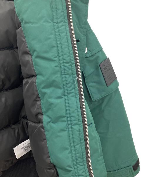 DIESEL（ディーゼル）DIESEL (ディーゼル) 中綿ジャケット　DIESEL　キッズ　グリーン　 グリーン サイズ:8の古着・服飾アイテム