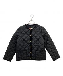 Traditional Weatherwear（トラディショナルウェザーウェア）の古着「キルティングジャケット　Traditional Weatherwear　レディース　ブラック」｜ブラック