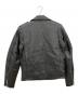 HORN WORKS (ホーンワークス) レザージャケット　HORN WORKS　メンズ　ブラック　牛革 ブラック サイズ:M：12000円