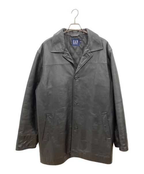 OLDGAP（オールドギャップ）OLDGAP (オールドギャップ) レザーコート　OLDGAP　メンズ　ブラック　 ブラック サイズ:XLの古着・服飾アイテム