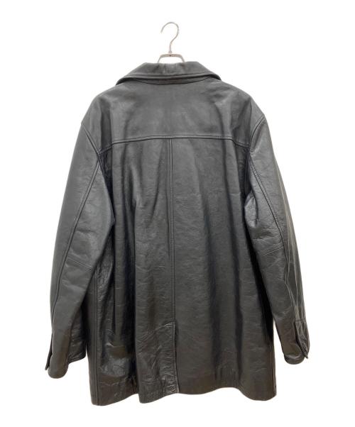OLDGAP（オールドギャップ）OLDGAP (オールドギャップ) レザーコート　OLDGAP　メンズ　ブラック　 ブラック サイズ:XLの古着・服飾アイテム