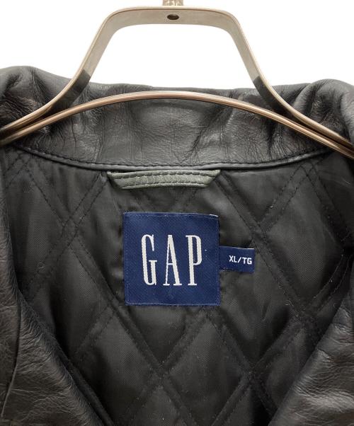 OLDGAP（オールドギャップ）OLDGAP (オールドギャップ) レザーコート　OLDGAP　メンズ　ブラック　 ブラック サイズ:XLの古着・服飾アイテム