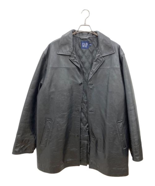 OLDGAP（オールドギャップ）OLDGAP (オールドギャップ) レザーコート　OLDGAP　メンズ　ブラック　 ブラック サイズ:XLの古着・服飾アイテム