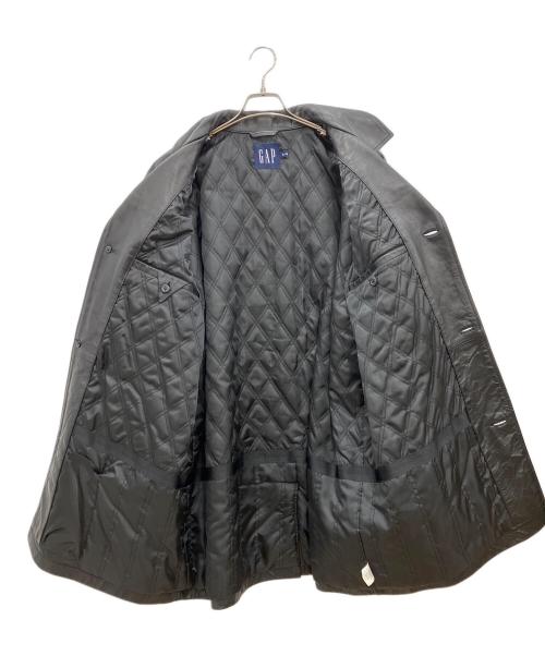 OLDGAP（オールドギャップ）OLDGAP (オールドギャップ) レザーコート　OLDGAP　メンズ　ブラック　 ブラック サイズ:XLの古着・服飾アイテム